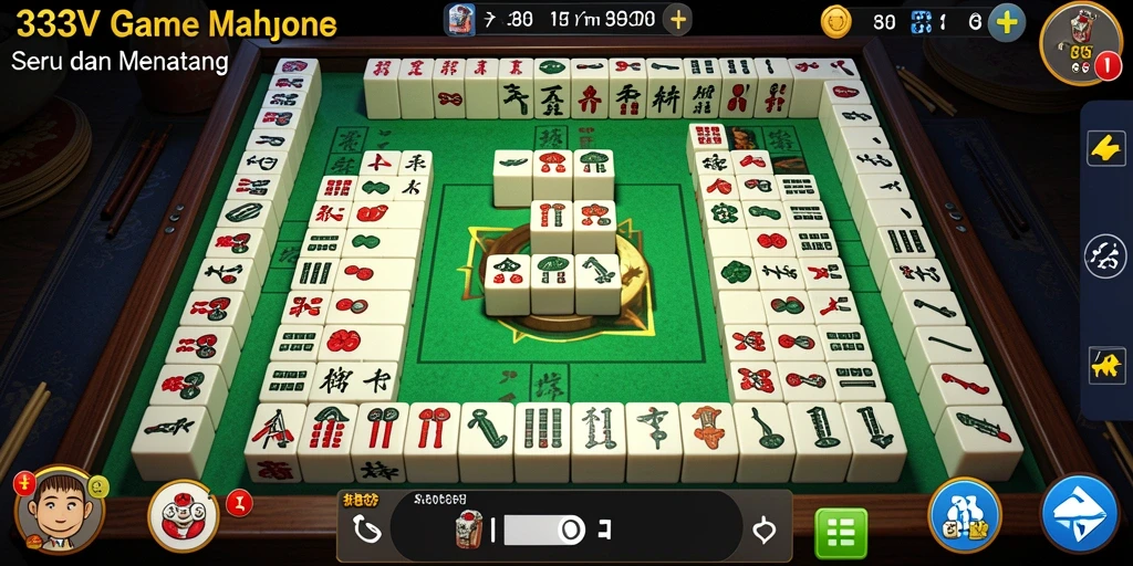Tampilan gameplay 333V yang mengesankan dan menarik.