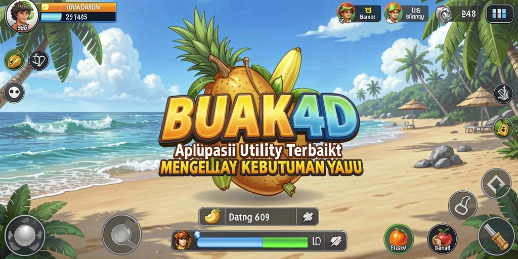 Tampilan antarmuka BUAH4D yang ramah pengguna.