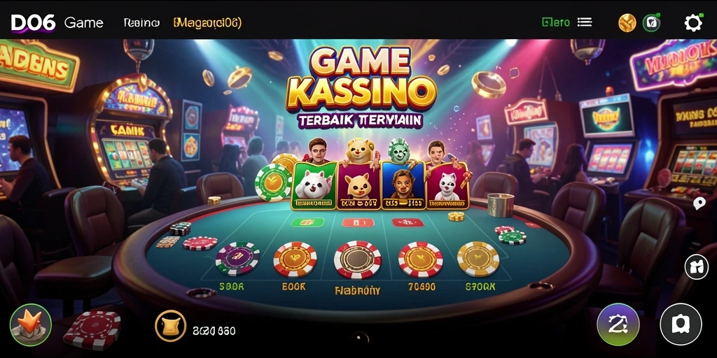 Screenshot D06 menampilkan pengalaman bermain Kasino yang seru dan menyenangkan.