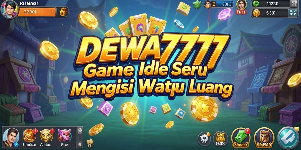 Tampilan gameplay DEWA777 yang menarik dan mengasyikkan dalam genre Idle.