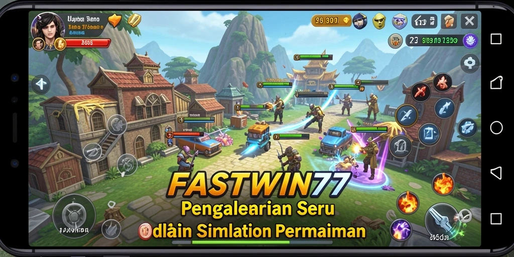 Tampilan gameplay menarik dari FASTWIN77 dalam simulasi yang mendalam.