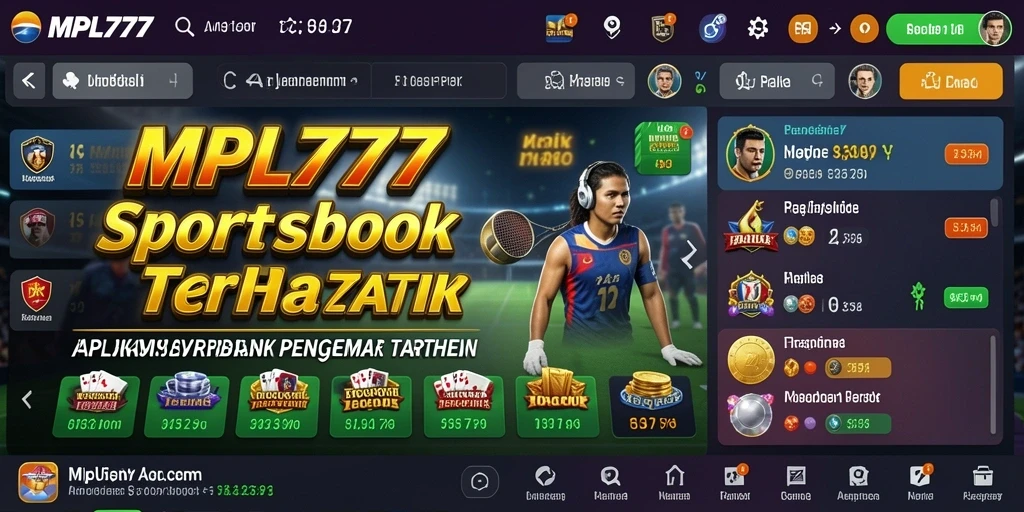 Tampilan menarik dari gameplay MPL777 saat memilih taruhan olahraga.