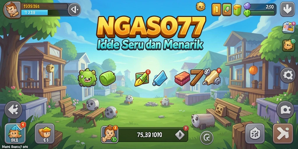Tangkapan layar NGASO77 menunjukkan pengalaman gameplay Idle yang menarik.
