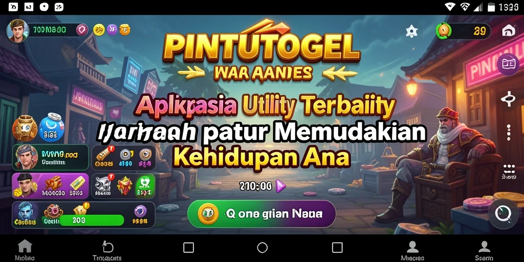 Screenshot utama PINTUTOGEL yang menunjukkan fitur-fitur Utility yang bermanfaat.