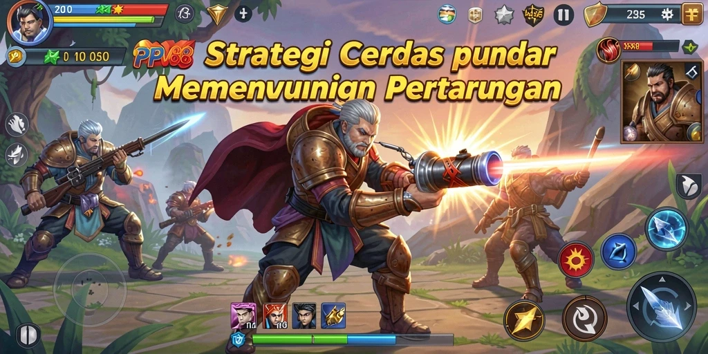 Tampilan gameplay strategis mengasyikkan dalam PPV88.
