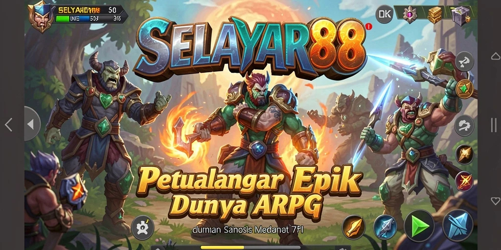 Tangkapan layar menampilkan pertarungan epik dalam SELAYAR88.