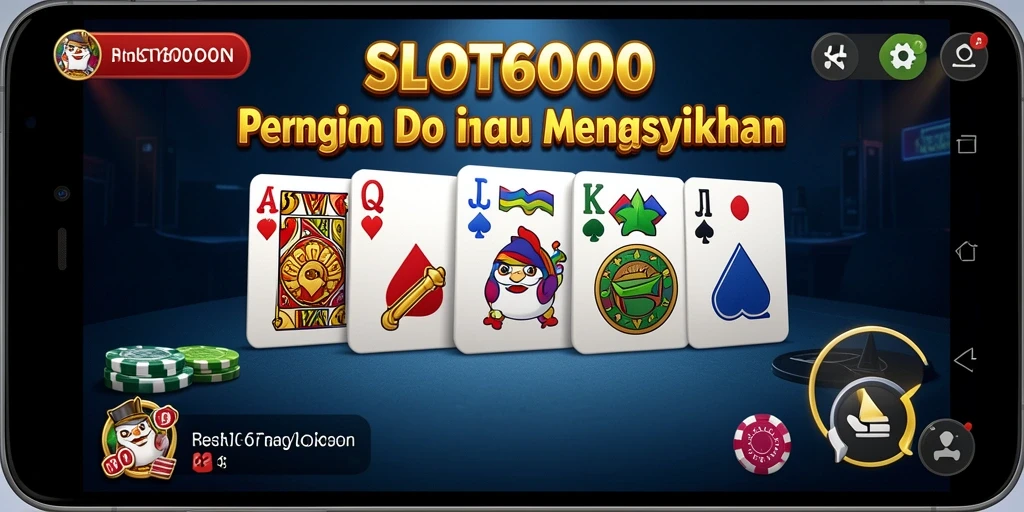 Tampilan gameplay menarik dari SLOT6000 yang penuh aksi.