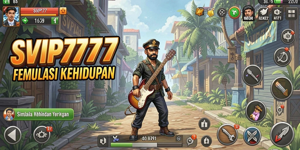 Tangkapan layar gameplay SVIP777 yang menampilkan interaksi karakter.