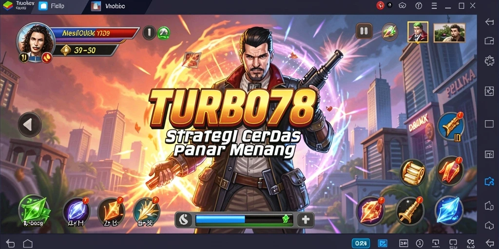 Screenshot gameplay TURBO78 dengan aksi strategi yang seru.