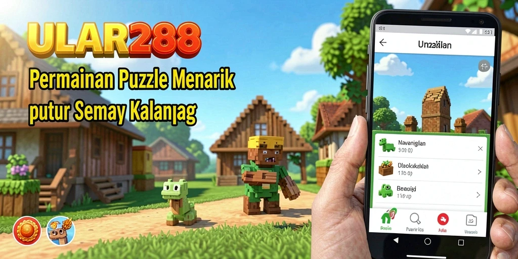 Tampilan gameplay ULAR288 yang menantang dan menarik di layar.