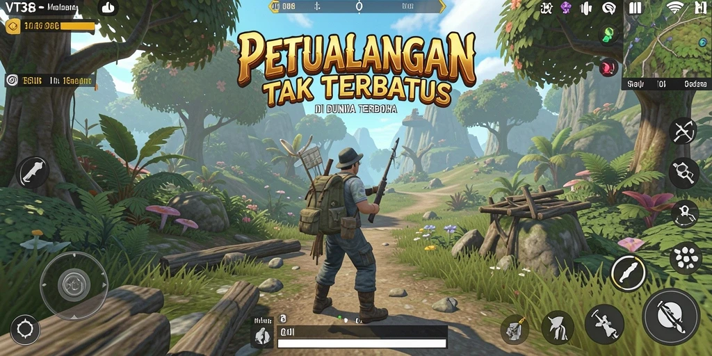 Gameplay mendebarkan di dunia terbuka yang menakjubkan.